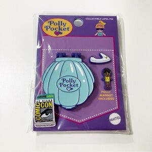 🌸 Polly Pocket | Beach Party Compact Pin
